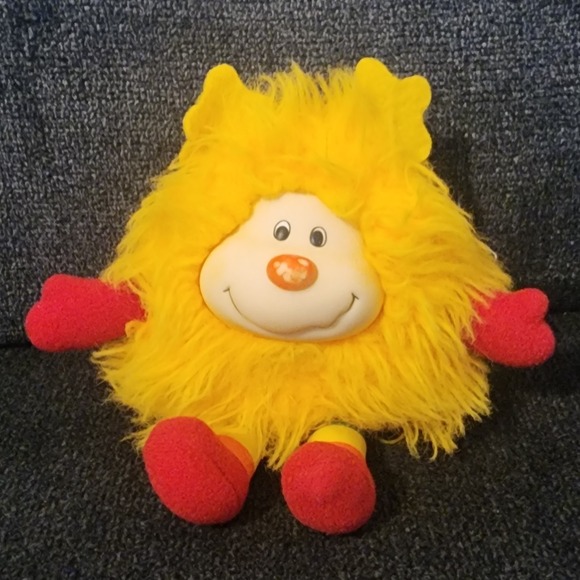 Hallmark Other - VINTAGE 1983 Hallmark Rainbow Brite Yellow Spark Sprite 6" Plush